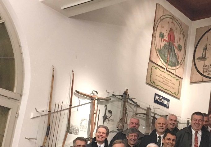 The SAHT Presidents and Commanding Officers meeting in Bern on 27 January 2017, which validated the statutes of the new association.